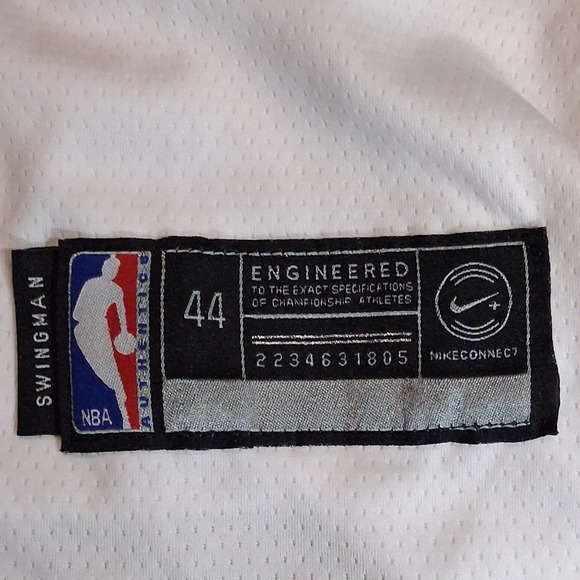 Nike Jamal Murray #27 Basketball Jersey  White Fan Jersey Size 44 S Swingman - Picture 3 of 11